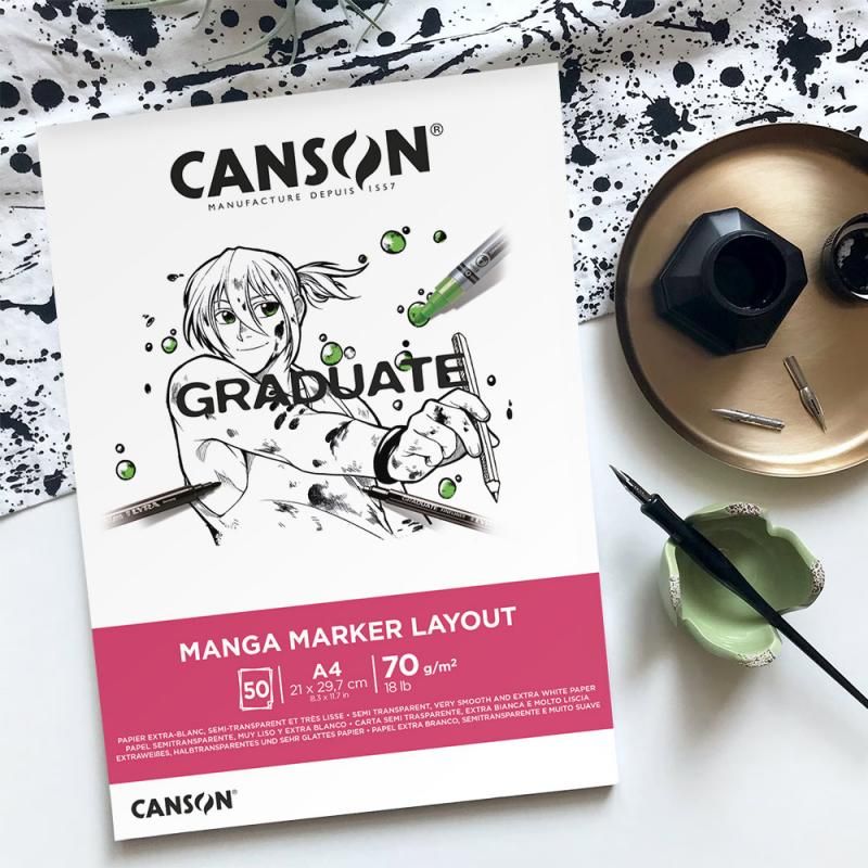 Canson Graduate Manga Marker Layout 
