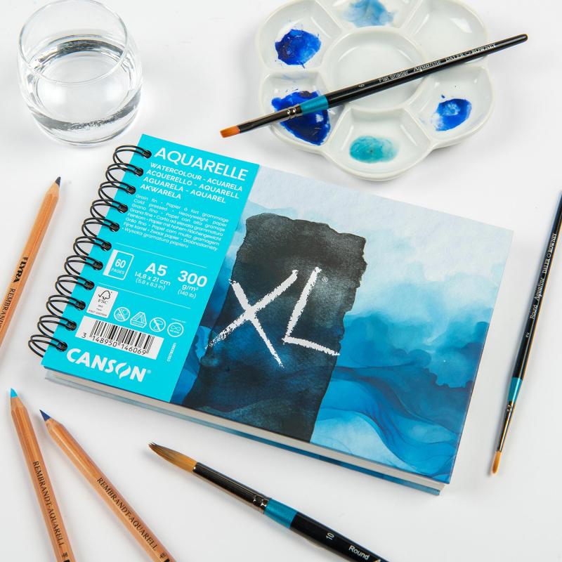 XL Waves Aquarelle